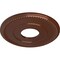 Ekena Millwork Bradford Ceiling Medallion (Fits Canopies up to 6 5/8"), 12 1/2"OD x 3 7/8"ID x 3/4"P, Copper Penny CM12BRCPS - alternate 3